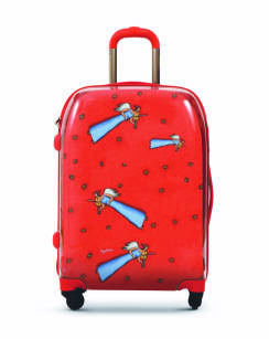 Anioł czerwony - walizka mała (kabinowa)
