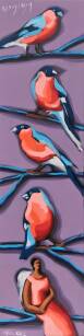 „Polish birds” series - Bullfinch