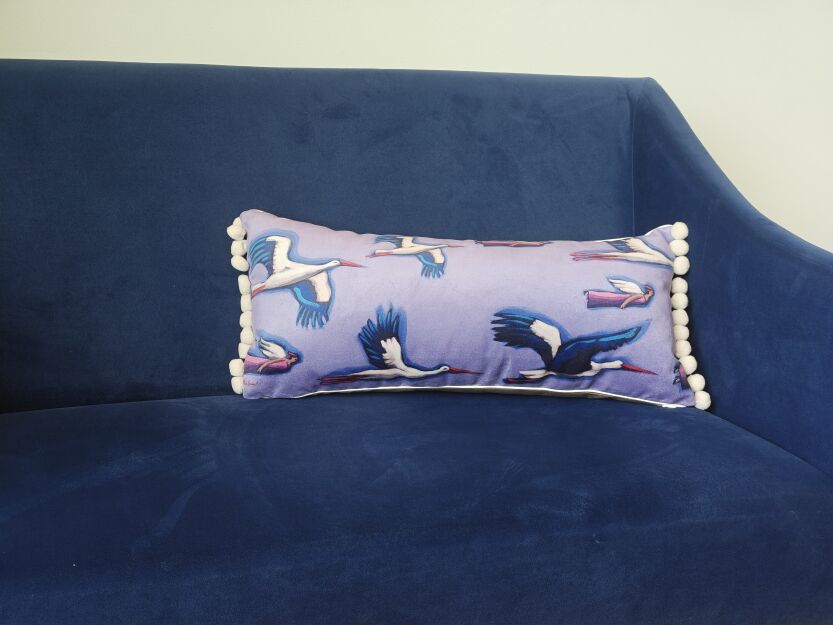 Poduszka podłużna Bociany